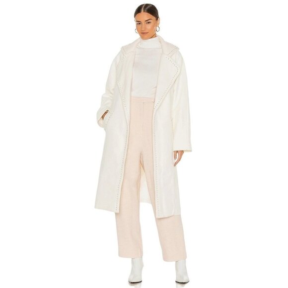 Atoir Jackets & Blazers - Atoir Addicted To Love Pearl Coat in Cloud Large New Womens Trench Jacket